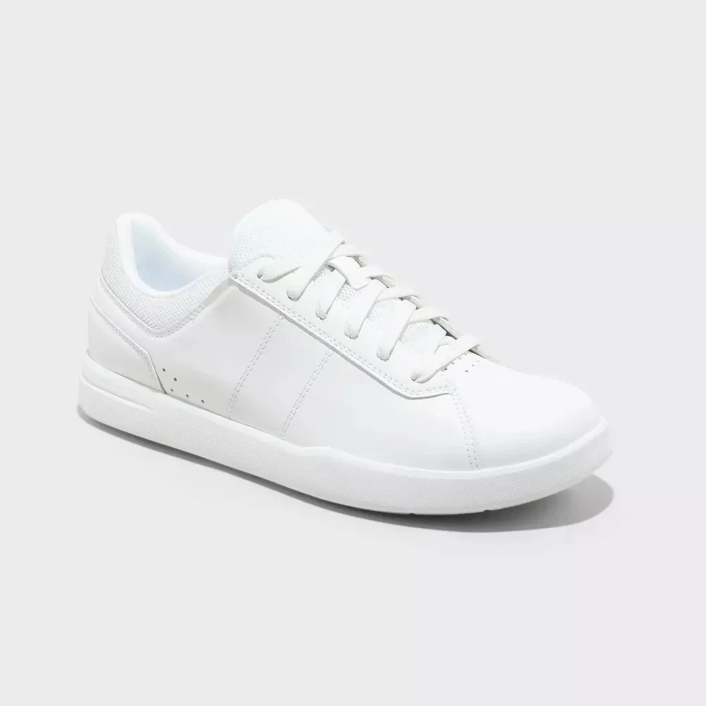 Men's Scout Lace-Up‎ Sneakers White Size 8 NWOB – Goodfellow & Co